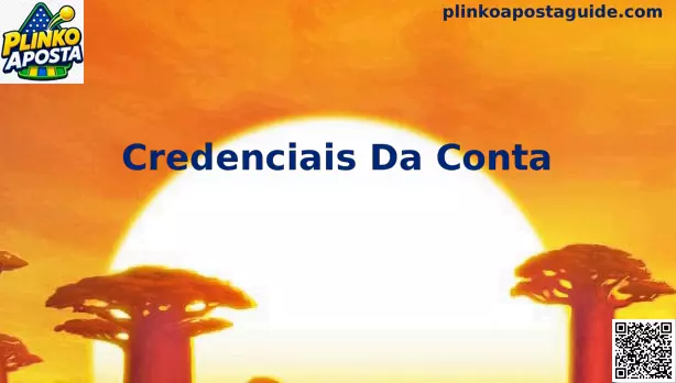 Interface de proteção e credenciais da conta Plinko Aposta