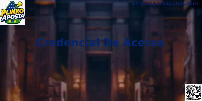 Interface de Credencial de Acesso segura para Plinko Aposta