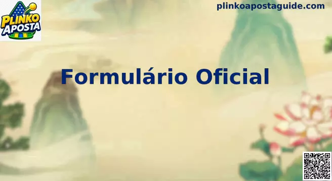 Formulário Oficial de Apostas no Brasil