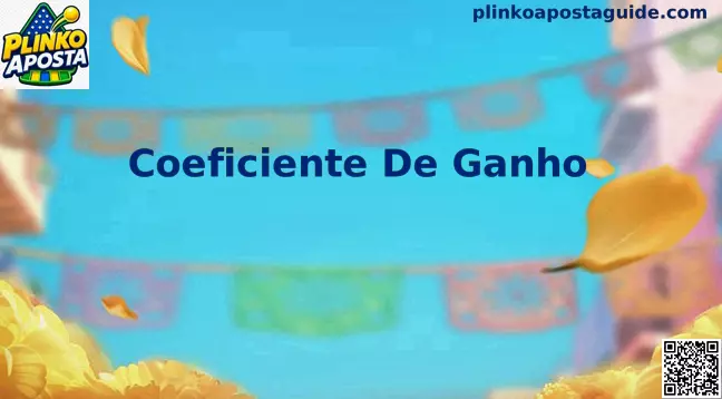 Interface do Coeficiente de Ganho no Plinko Aposta