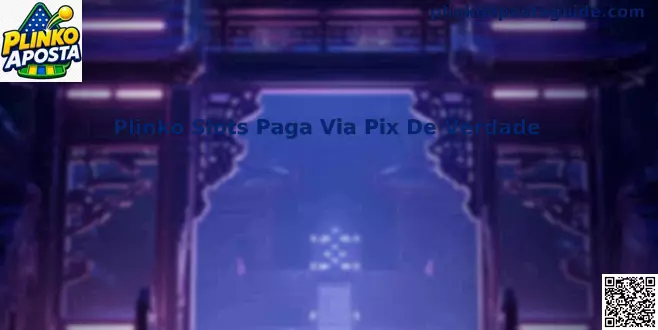 Interface explicativa do Plinko Slots Paga Via Pix De Verdade mostrando o funcionamento do jogo com pinos e multiplicadores rápidos