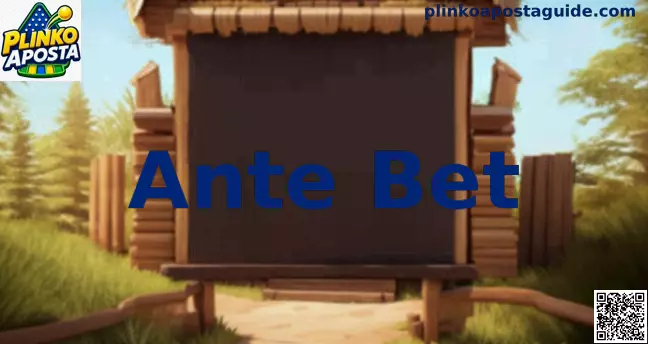 Ante Bet explicação visual